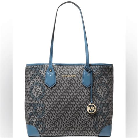 michael kors eva signature medium tote|Michael Kors eva tote.